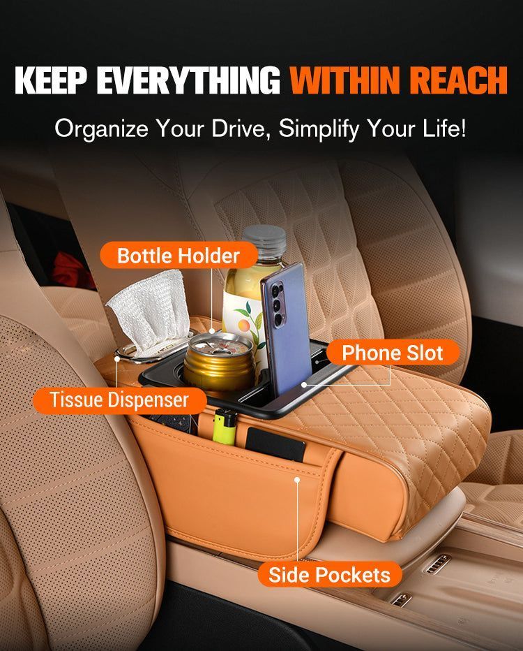 🎁Hot Sale 49% OFF🚗Multifunctional Car Armrest Cushion