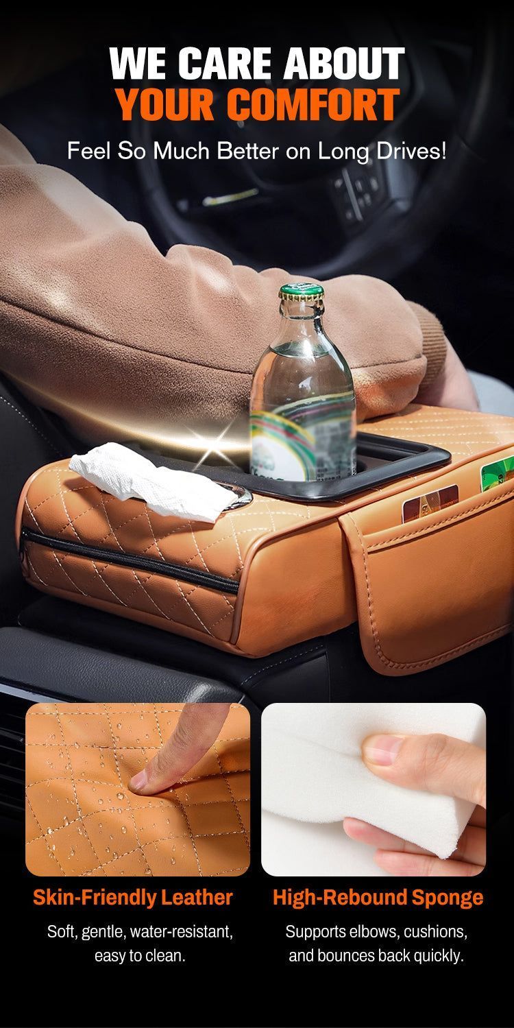 🎁Hot Sale 49% OFF🚗Multifunctional Car Armrest Cushion