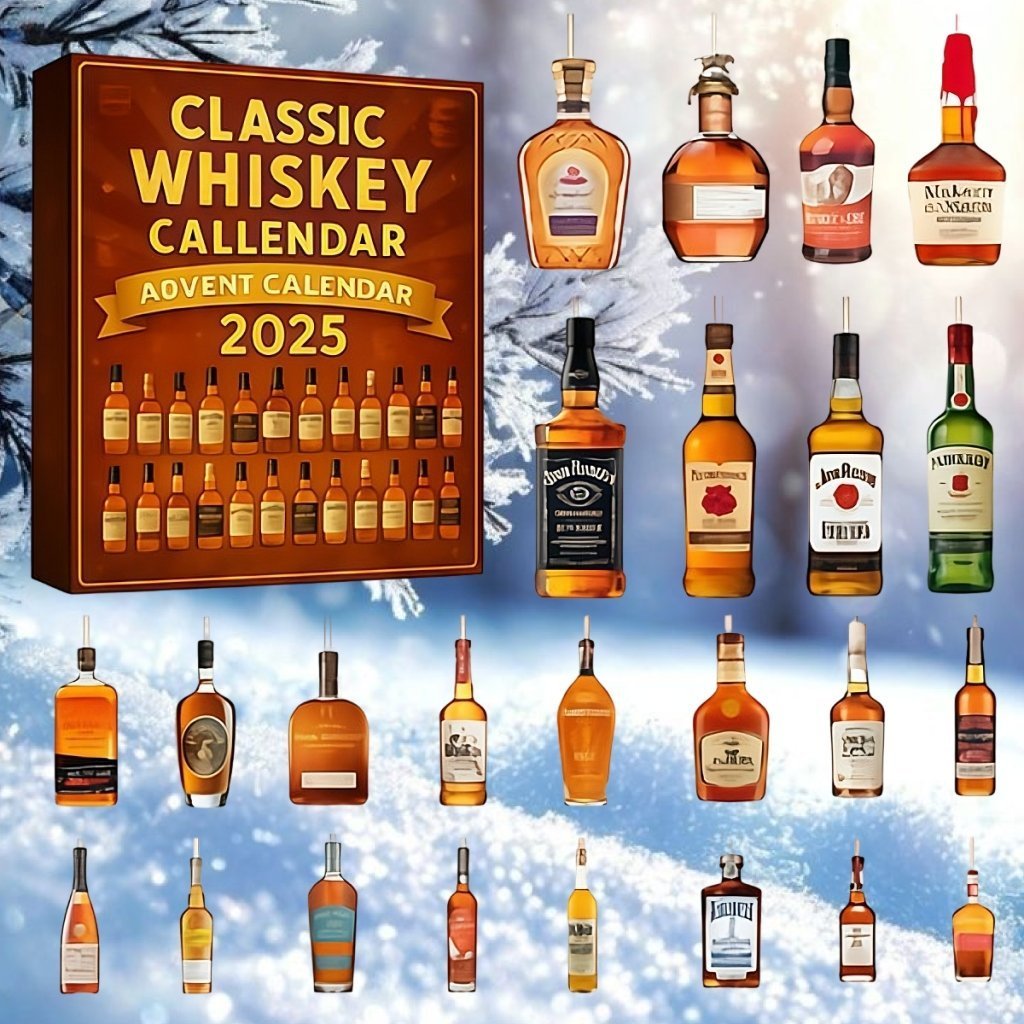 🔥Last Day Deal 50% OFF 🔥 2025 Whiskey Advent Calendar 