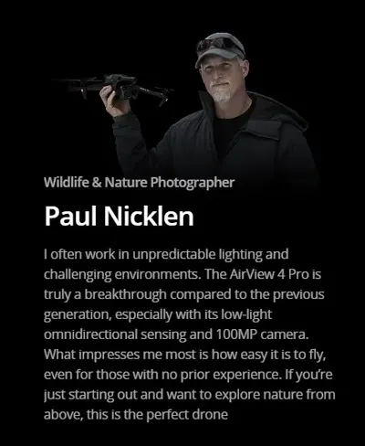 Next-Gen AirView Pro 4: Triple Camera Drone for Beginners & Pro-Level Shots