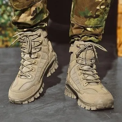 Mens Orthopedic Support Anti-Puncture Work Boots Waterproof Anti-Sprain Hiking Boots
