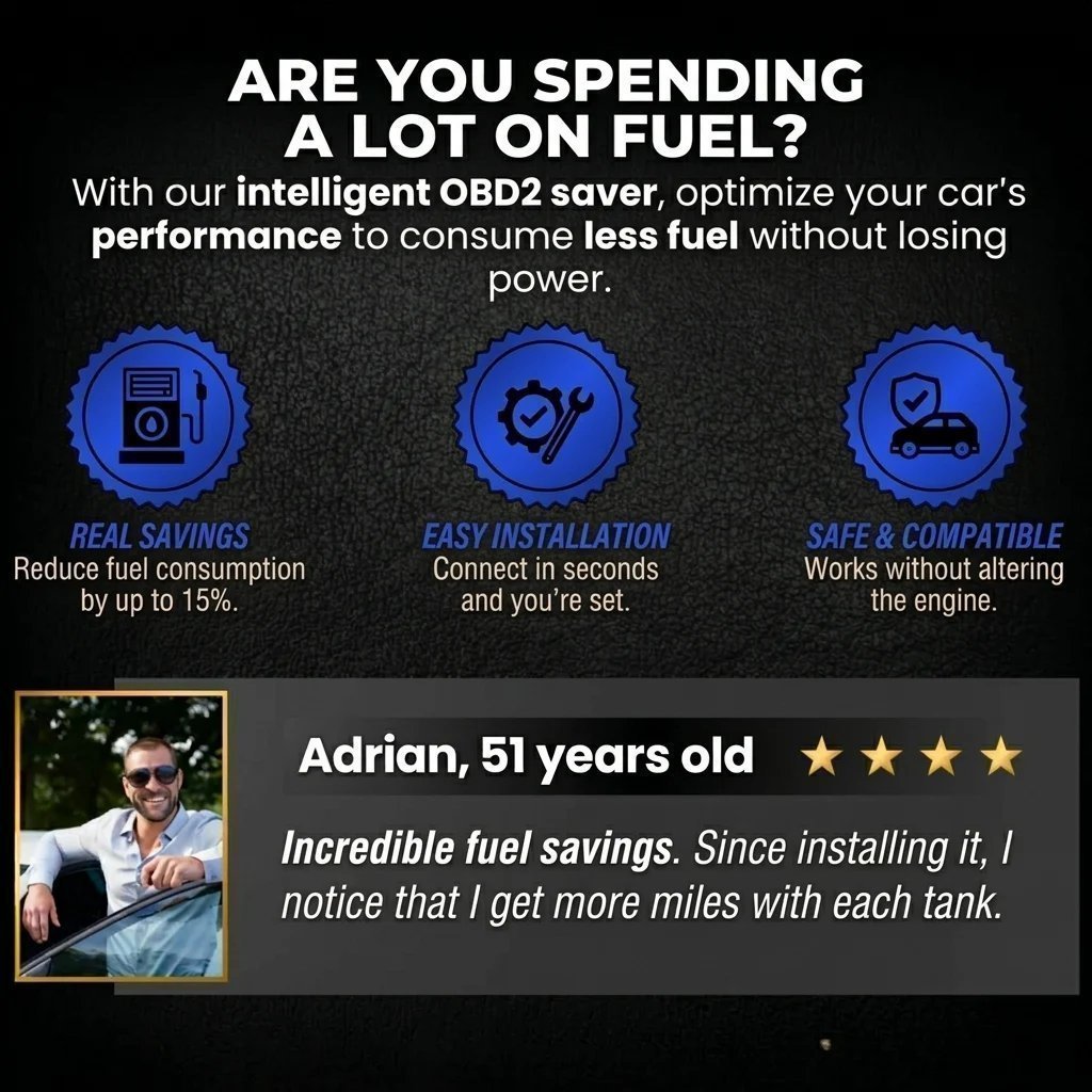 Plug-and-Play Fuel Saver: Drive Further, Improve Fuel Efficiency